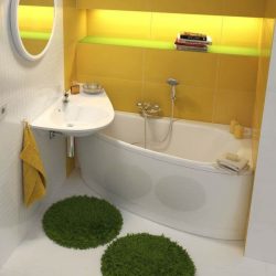 Design de banheiro elegante sem um banheiro (+100 fotos) - beleza combinada com conforto
