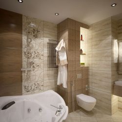 Design de banheiro elegante sem um banheiro (+100 fotos) - beleza combinada com conforto