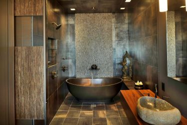 Design de banheiro elegante sem um banheiro (+100 fotos) - beleza combinada com conforto