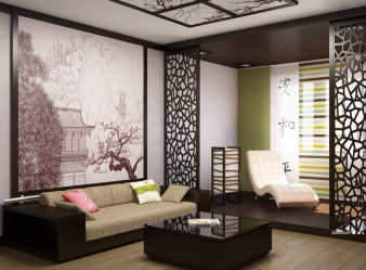Design em estilo oriental: graça e prazer no interior. 215+ (Fotos) design sofisticado (na cozinha, sala de estar, quarto)