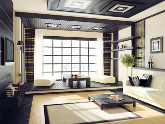 Design em estilo oriental: graça e prazer no interior. 215+ (Fotos) design sofisticado (na cozinha, sala de estar, quarto)