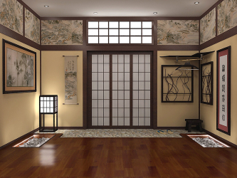 Design em estilo oriental: graça e prazer no interior. 215+ (Fotos) design sofisticado (na cozinha, sala de estar, quarto)