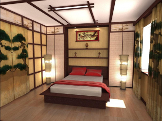 Design em estilo oriental: graça e prazer no interior. 215+ (Fotos) design sofisticado (na cozinha, sala de estar, quarto)