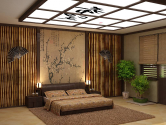 Design em estilo oriental: graça e prazer no interior. 215+ (Fotos) design sofisticado (na cozinha, sala de estar, quarto)