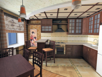 Design em estilo oriental: graça e prazer no interior. 215+ (Fotos) design sofisticado (na cozinha, sala de estar, quarto)