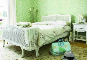 Como fazer um quarto verde interior o melhor lugar para relaxar? 175+ (Fotos) Opções de design (cortinas, papel de parede, paredes)