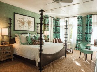Como fazer um quarto verde interior o melhor lugar para relaxar? 175+ (Fotos) Opções de design (cortinas, papel de parede, paredes)