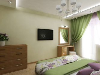 Como fazer um quarto verde interior o melhor lugar para relaxar? 175+ (Fotos) Opções de design (cortinas, papel de parede, paredes)