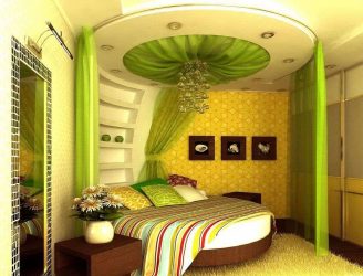 Como fazer um quarto verde interior o melhor lugar para relaxar? 175+ (Fotos) Opções de design (cortinas, papel de parede, paredes)