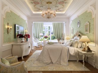 Como fazer um quarto verde interior o melhor lugar para relaxar? 175+ (Fotos) Opções de design (cortinas, papel de parede, paredes)