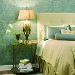 Como fazer um quarto verde interior o melhor lugar para relaxar? 175+ (Fotos) Opções de design (cortinas, papel de parede, paredes)