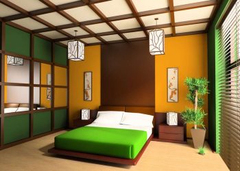 Como fazer um quarto verde interior o melhor lugar para relaxar? 175+ (Fotos) Opções de design (cortinas, papel de parede, paredes)
