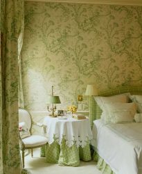 Como fazer um quarto verde interior o melhor lugar para relaxar? 175+ (Fotos) Opções de design (cortinas, papel de parede, paredes)