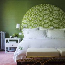 Como fazer um quarto verde interior o melhor lugar para relaxar? 175+ (Fotos) Opções de design (cortinas, papel de parede, paredes)