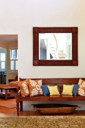 Como escolher um espelho no corredor? 235+ (Foto) Idéias de design para decoração (guarda-roupa, penteadeira, cômoda)
