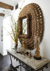 Como escolher um espelho no corredor? 235+ (Foto) Idéias de design para decoração (guarda-roupa, penteadeira, cômoda)