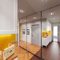 Como escolher um espelho no corredor? 235+ (Foto) Idéias de design para decoração (guarda-roupa, penteadeira, cômoda)