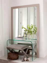 Como escolher um espelho no corredor? 235+ (Foto) Idéias de design para decoração (guarda-roupa, penteadeira, cômoda)