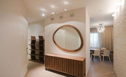 Como escolher um espelho no corredor? 235+ (Foto) Idéias de design para decoração (guarda-roupa, penteadeira, cômoda)