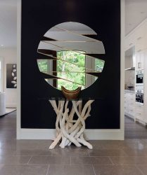 Como escolher um espelho no corredor? 235+ (Foto) Idéias de design para decoração (guarda-roupa, penteadeira, cômoda)