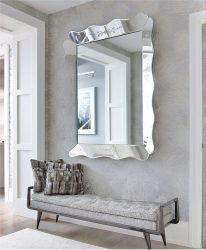 Como escolher um espelho no corredor? 235+ (Foto) Idéias de design para decoração (guarda-roupa, penteadeira, cômoda)