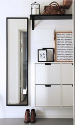 Como escolher um espelho no corredor? 235+ (Foto) Idéias de design para decoração (guarda-roupa, penteadeira, cômoda)