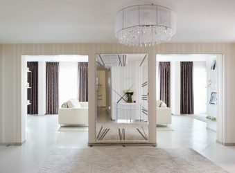 Como escolher um espelho no corredor? 235+ (Foto) Idéias de design para decoração (guarda-roupa, penteadeira, cômoda)