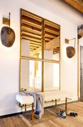 Como escolher um espelho no corredor? 235+ (Foto) Idéias de design para decoração (guarda-roupa, penteadeira, cômoda)