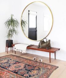 Como escolher um espelho no corredor? 235+ (Foto) Idéias de design para decoração (guarda-roupa, penteadeira, cômoda)