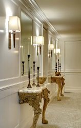 Como escolher um espelho no corredor? 235+ (Foto) Idéias de design para decoração (guarda-roupa, penteadeira, cômoda)
