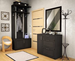 Como escolher um espelho no corredor? 235+ (Foto) Idéias de design para decoração (guarda-roupa, penteadeira, cômoda)