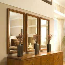 Como escolher um espelho no corredor? 235+ (Foto) Idéias de design para decoração (guarda-roupa, penteadeira, cômoda)