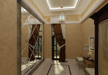 Como escolher um espelho no corredor? 235+ (Foto) Idéias de design para decoração (guarda-roupa, penteadeira, cômoda)