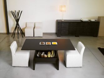 O que procurar ao escolher uma mesa de café? 225+ (Fotos) Opções de madeira, vidro, sobre rodas