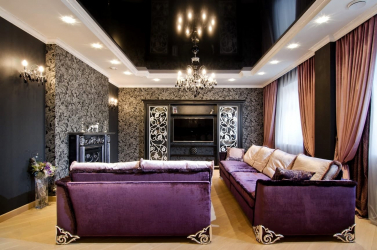Cor dourada no interior - Design elegante entre luxo e luxo (205+ Foto de cozinha, quarto, sala de estar)