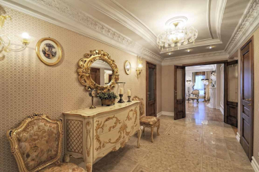 Cor dourada no interior - Design elegante entre luxo e luxo (205+ Foto de cozinha, quarto, sala de estar)
