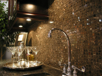 Cor dourada no interior - Design elegante entre luxo e luxo (205+ Foto de cozinha, quarto, sala de estar)