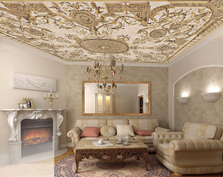 Cor dourada no interior - Design elegante entre luxo e luxo (205+ Foto de cozinha, quarto, sala de estar)