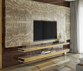 Cor dourada no interior - Design elegante entre luxo e luxo (205+ Foto de cozinha, quarto, sala de estar)