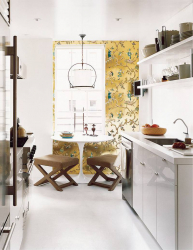 Cor dourada no interior - Design elegante entre luxo e luxo (205+ Foto de cozinha, quarto, sala de estar)