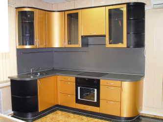 Cor dourada no interior - Design elegante entre luxo e luxo (205+ Foto de cozinha, quarto, sala de estar)