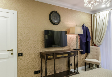 Cor dourada no interior - Design elegante entre luxo e luxo (205+ Foto de cozinha, quarto, sala de estar)
