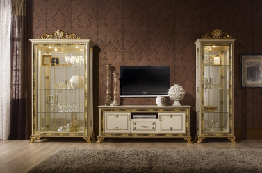 Cor dourada no interior - Design elegante entre luxo e luxo (205+ Foto de cozinha, quarto, sala de estar)