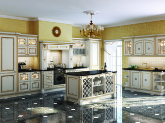 Cor dourada no interior - Design elegante entre luxo e luxo (205+ Foto de cozinha, quarto, sala de estar)