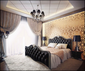 Cor dourada no interior - Design elegante entre luxo e luxo (205+ Foto de cozinha, quarto, sala de estar)