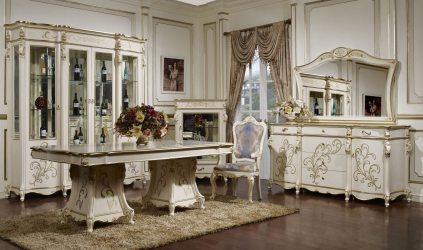Cor dourada no interior - Design elegante entre luxo e luxo (205+ Foto de cozinha, quarto, sala de estar)