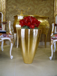 Cor dourada no interior - Design elegante entre luxo e luxo (205+ Foto de cozinha, quarto, sala de estar)