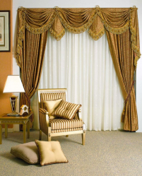 Cor dourada no interior - Design elegante entre luxo e luxo (205+ Foto de cozinha, quarto, sala de estar)